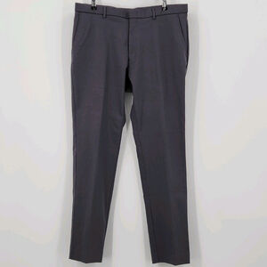 Ralph Lauren Dress Luxury Tech Pants Mens 36x32 Gray Stretch Comfort Soft